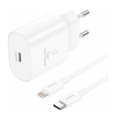 Cargador Iphone/Tipo-C EU51 GaN 25W Foneng