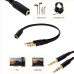 Adaptador Audio P2 a P3 Splitter 3.5mm H A 2x M