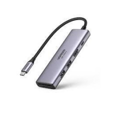Hub Ugreen USBC Hdmi 4k 5 En 1 Con 3 Usb3.0 + UsbC