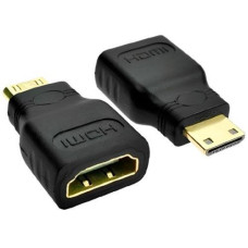 Adaptador Mini HDMI Macho a HDMI Hembra Gravity Adaptador Mini HDMI Macho a HDMI Hembra Gravity