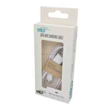 Cable USB VIP Micro 1Mt/2A Blanco