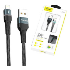 Cable Iphone X79 Metal/RGB 3a 1M Foneng