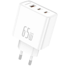 Cargador Foneng Tipo-C/Tipo-C GaN50 65W 3 USB