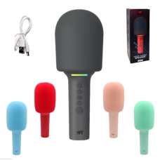 Microfono BT  Karaoke WT-01 Rosa