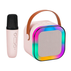 Parlante Portable LED RGB Karaoke c/Mic
