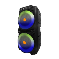 Parlante Portable 2x8`` Bluetooth Full Led Rgb