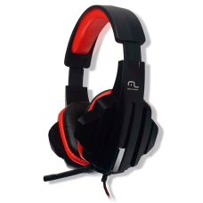Auricular Multilaser Gamer P2 Rojo/ Negro