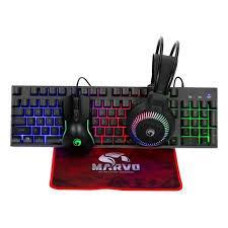 Combo Marvo CM416 Teclado/Mouse/Pad/Auricular Combo Marvo CM416 Teclado/Mouse/Pad/Auricular